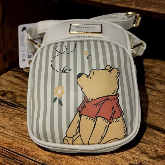 Primark Handbags - Disney Winnie The Pooh Faux Leather Crossbody Bag Cell Phone Holder*Primark*-NEW
